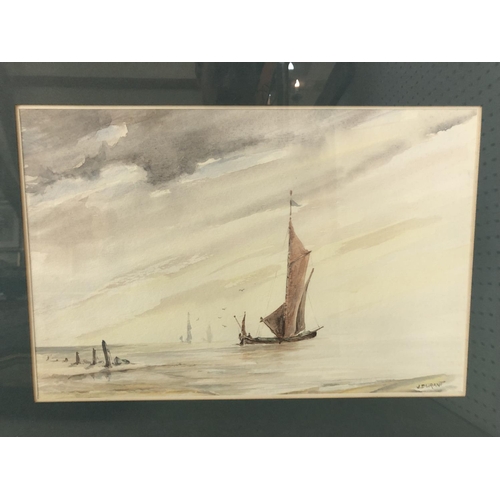 79 - 20th Century School - Five paintings by different artists: Ships in Battle, oil on canvas, indistinc... 