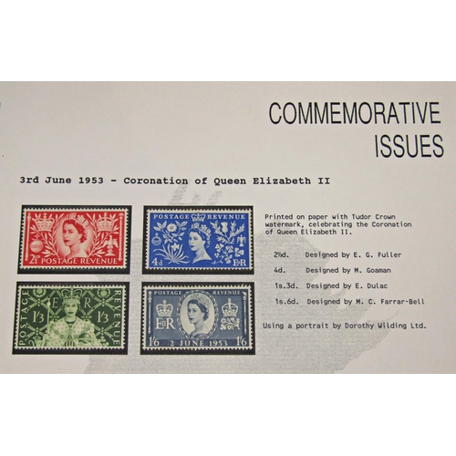 263 - Great Britain stamp collection in 7 volumes.  1935-2022 Mint on earlier issues including all the pho...