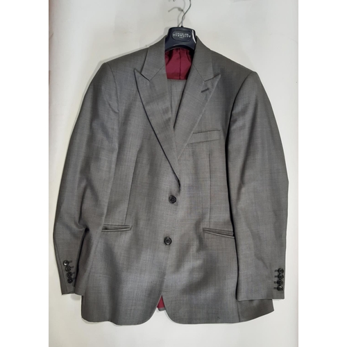 1828 - A collection of men's clothing including cream striped jacket by Hackett size 40S, a grey 100% wool ... 