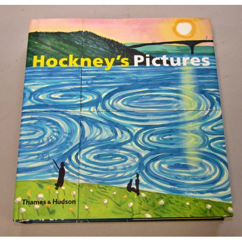 237 - Books on Monet, Hockney, The Impressionists, etc, together with a few further books including Jane A... 