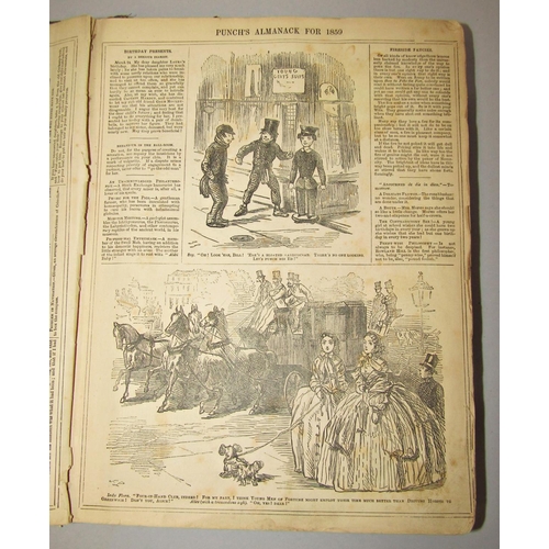 250 - Punch 1859, R Caldecott's Second Collection Of Pictures & Songs, History Of Charles I by Skelton etc