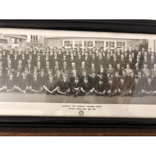 111A - (Local Interest) Three Frames school photos from Katharine Lady Berkeley's Grammar School, Wotton-un... 