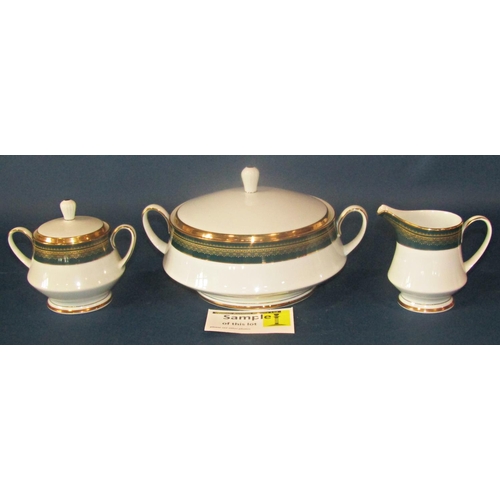 1040 - A Noritake Coventry pattern dinner, tea and coffee service, comprising graduated plates, bowls, cups... 