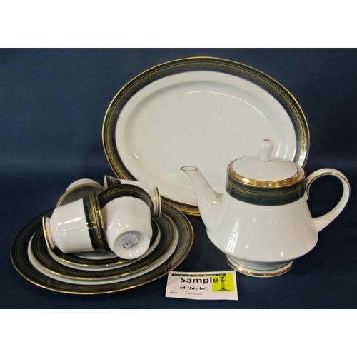 1040 - A Noritake Coventry pattern dinner, tea and coffee service, comprising graduated plates, bowls, cups... 