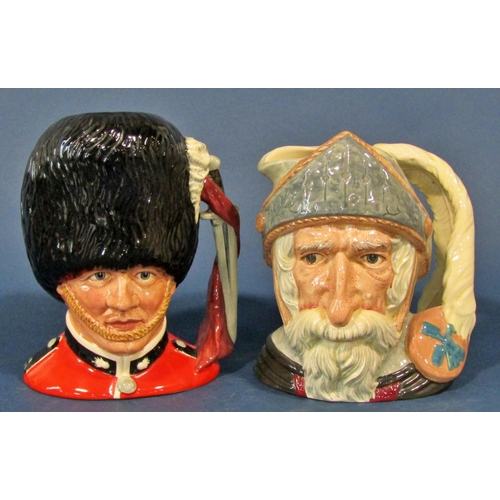 1187 - Thirteen Royal Doulton Character jugs, Long John Silver, Old Charlie, Sancho Panca, Dick Turpin, Gra... 