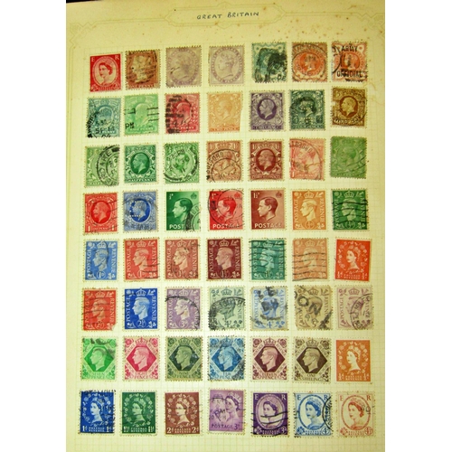 261 - Simplex album, one containing stamps mid 20th century and later, worldwide collection mainly mid 20t... 