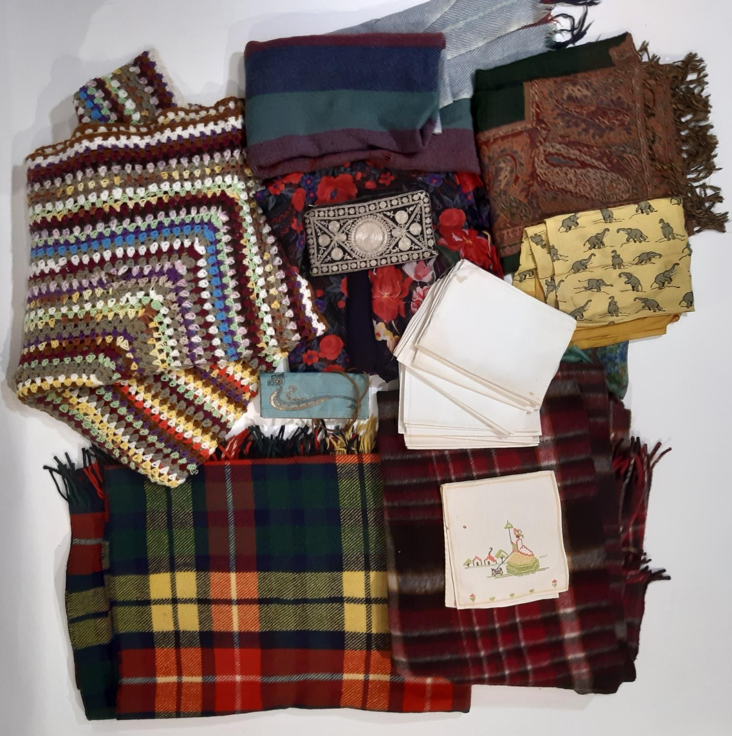 Tartan travel online rugs