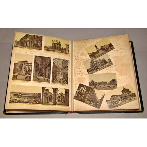 172 - Travel Interest - including a Victorian photographic album with views of English and European views,... 