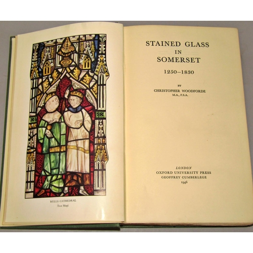 175 - Stained Glass Interest - large collection to include The Ancient Glass of Canterbury Cathedral by Be... 