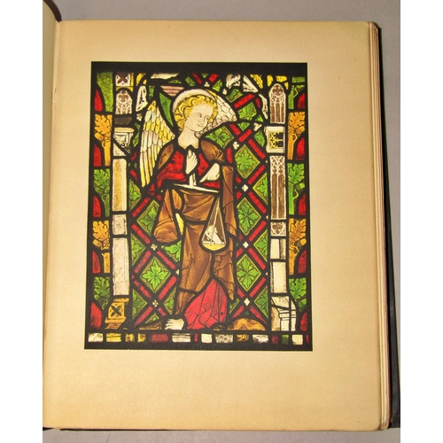 175 - Stained Glass Interest - large collection to include The Ancient Glass of Canterbury Cathedral by Be... 