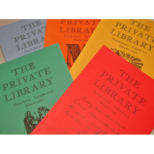 177 - The Private Library (quarterly journal of the Private Libraries Association, covering the 1980s/90s ... 