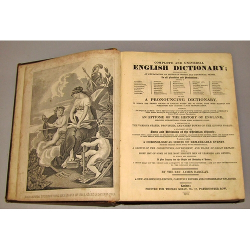 178 - Mixed Interest - Barclay's Dictionary for 1833, The Lion and the Rose by Ethel Richardson, two volum... 