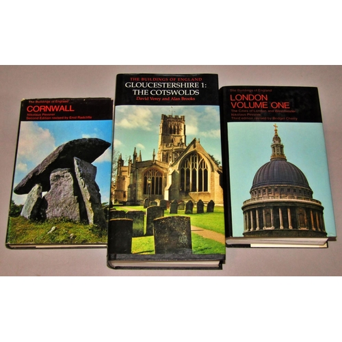 186 - Pevsner, 27 volumes, The Notable Architecture of Individual Counties, 28 volumes