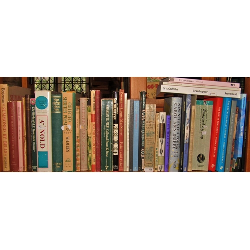 187 - Poetry 130 volumes plus, including Betjeman, TS Eliot, Dylan Thomas, Coleridge, etc