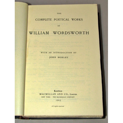 189 - Poetic Interest - Poems of Robert Browning, leather bound 1905, Charles Darwin, Naturalists Voyage A... 