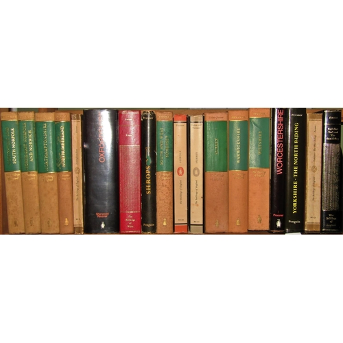 191 - Pevsner, 43 volumes - Historical Architectural Buildings in English Counties