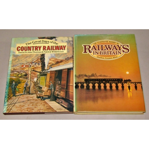 196 - Railway Interest - Mainly steam and English related, 25 volumes