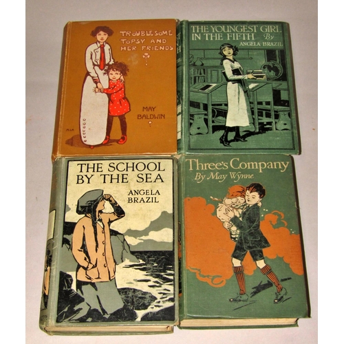 209 - Vintage Children's Books - Laura Lee Hope, The Outdoor Girl, 7 volumes, further Edwardian books with... 