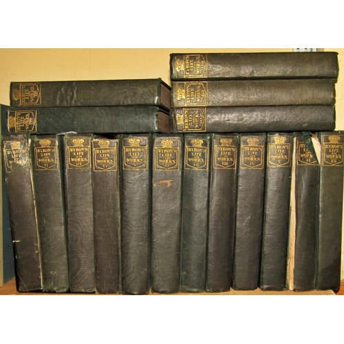 210 - Byron - Life and Works (17 volumes)