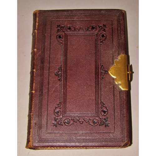 222 - A Victorian family bible (1869) with coloured illustrations, together with a polyglot bible, English... 