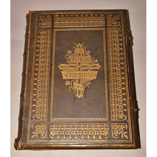 232 - Modern Practical Farriery by Miles, Herring and Upton, with coloured plates, Victorian family bible ... 