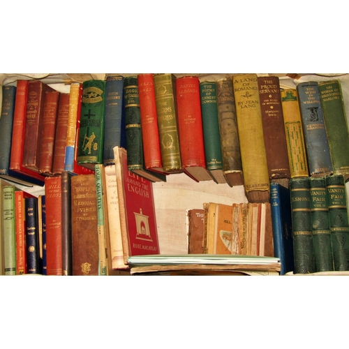 238 - Mixed Interest - two suitcases including works by Thackeray, WB Yeats, number of classics, Origin of... 