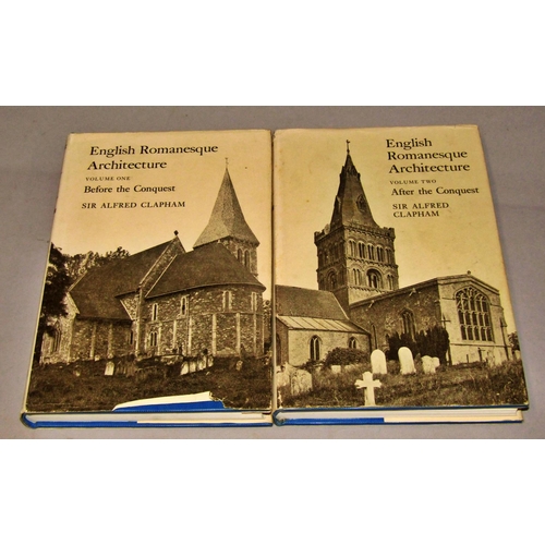 243 - Ecclesiastical Architecture - including great church towers of England by Allen, Suffolk Churches by... 