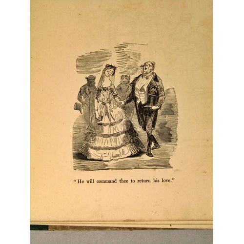 248 - Mixed Interest - 100 Sketches, Humorous and Grotesque by G Dore, 1867, an album on 19th century Germ... 