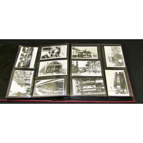 277 - Approx 260 photographic illustrations of trams, depicting vehicles on route, in accidents, etc