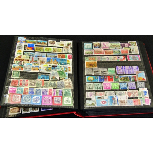 278 - Four albums decimal and British definitive, regional postage due and used stamps, decimal British co... 