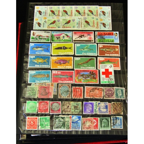 278 - Four albums decimal and British definitive, regional postage due and used stamps, decimal British co... 