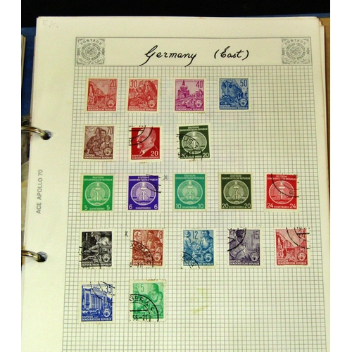 282 - The Strand Albums containing worldwide stamps, mainly mid-20th century, further worldwide albums con... 