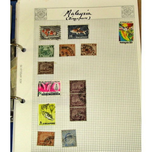 282 - The Strand Albums containing worldwide stamps, mainly mid-20th century, further worldwide albums con... 