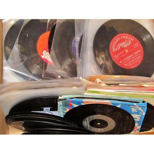 292 - A collection of 45rpm vinyl records (approx 100)