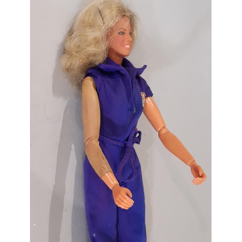 The Bionic Woman doll in box, with original clothes and mission purse ©1974