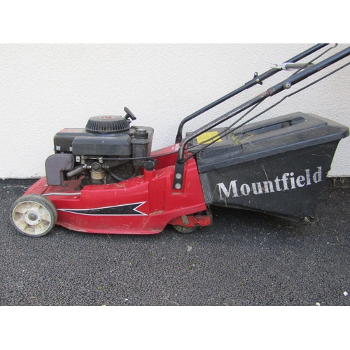 2503 - A Mountfield Emperess 16 SP rotary lawn mower with collection box