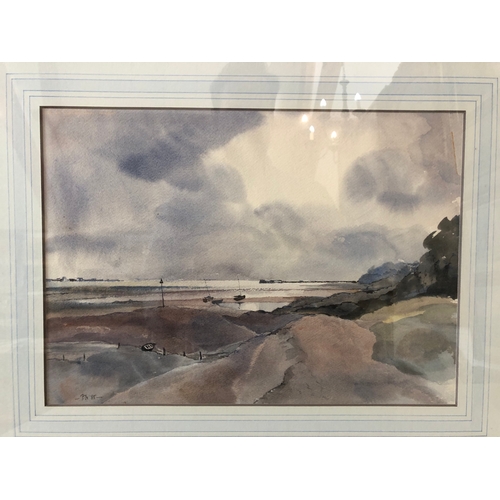 140 - Three 20th century watercolours to include: F. J. Reynolds - 'Hey Tor' (Haytor), signed and titled b... 