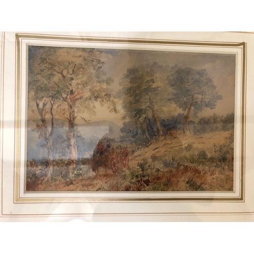 157 - Set of four late 19th-early 20th century watercolours on paper of rural and coastal scene, mostly de... 