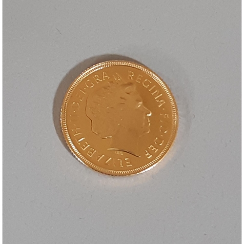 1837 - Gold proof sovereign 2000 in bespoke case