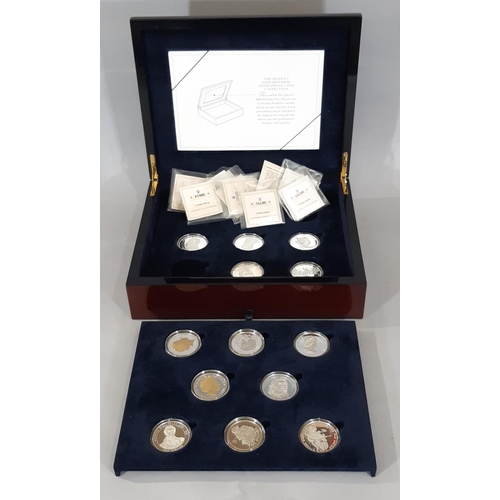 1842 - Collection of silver proof British History coins from the Cook & Solomon, Cayman and other islands, ... 