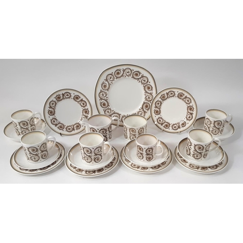 1199 - Four Susie Cooper bone china coffee cans and saucers, a quantity of Susie Cooper Venetia bone china ... 