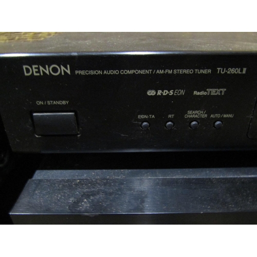 2131 - Three Denon hi-fi separates, stereo tuner TU-260L mark II and two compact disc players DCD 1300 and ... 