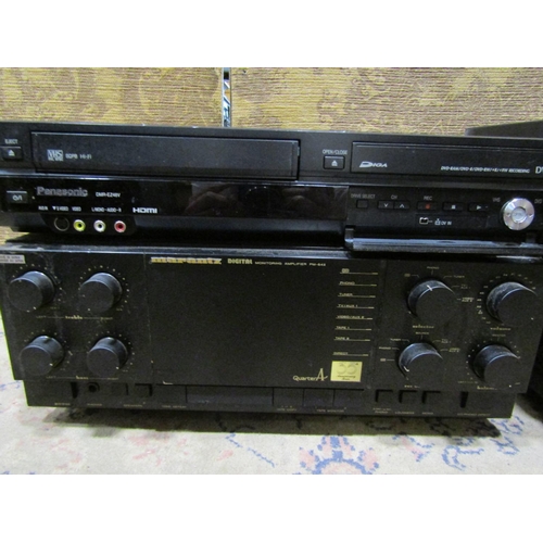 2131 - Three Denon hi-fi separates, stereo tuner TU-260L mark II and two compact disc players DCD 1300 and ... 