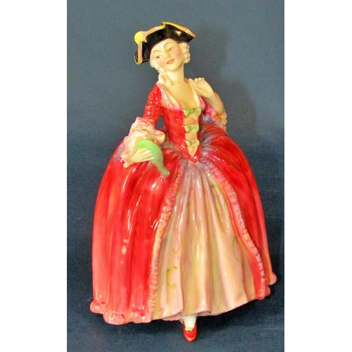 1060 - Two Royal Doulton figurines of ladies 'Camille, marked to underside with registration number, furthe... 