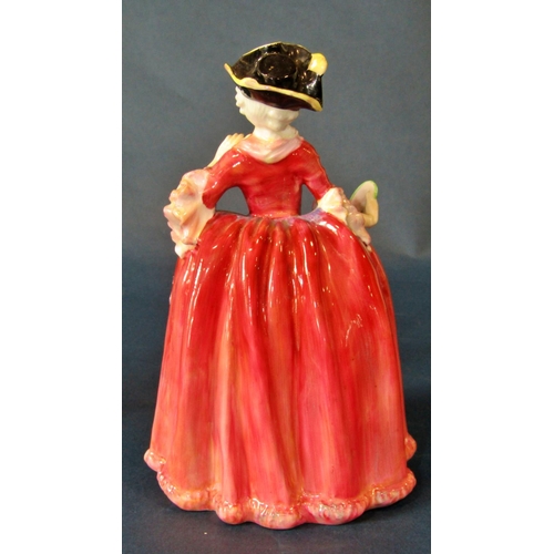 1060 - Two Royal Doulton figurines of ladies 'Camille, marked to underside with registration number, furthe... 