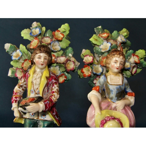 1062 - A group of five various continental porcelain figures (5)