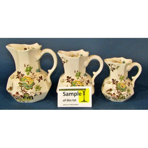 1071 - A large and wide ranging collection of Masons ironstone transfer printed tea, coffee and dinnerwares... 