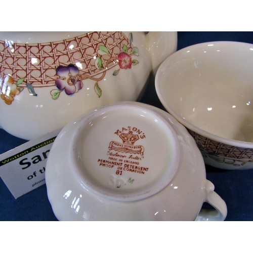 1071 - A large and wide ranging collection of Masons ironstone transfer printed tea, coffee and dinnerwares... 