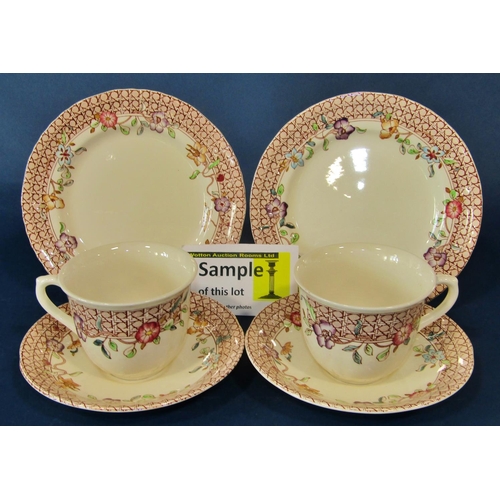 1071 - A large and wide ranging collection of Masons ironstone transfer printed tea, coffee and dinnerwares... 