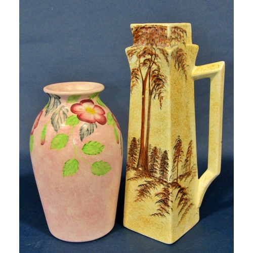 1078 - A mixed group of eight Radford pottery  items